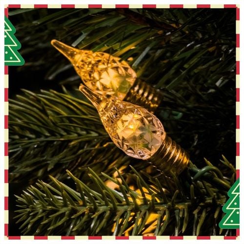 Lampki Choinkowe PRL Żarówki 180LED kolorowe 17,9M 8 Funkcji zielony kabel na Arena.pl