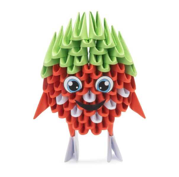 Origami 3D Truskawka / Strawberry 28270 zdjęcie 2