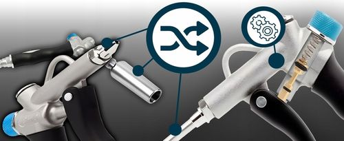 PISTOLET DO PRZEDMUCHIWANIA DYSZA VENTURIEGO REGULACJA PRZEPŁYWU POWIETRZA na Arena.pl