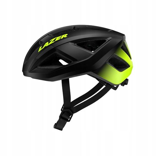 Kask Rowerowy Szosowy LAZER Tonic Czarny Mat z Żółtym roz M 55-59cm 240gr na Arena.pl