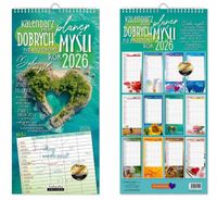 KALENDARZ PLANER DOBRYCH MYŚLI 2026 KUKARTKA