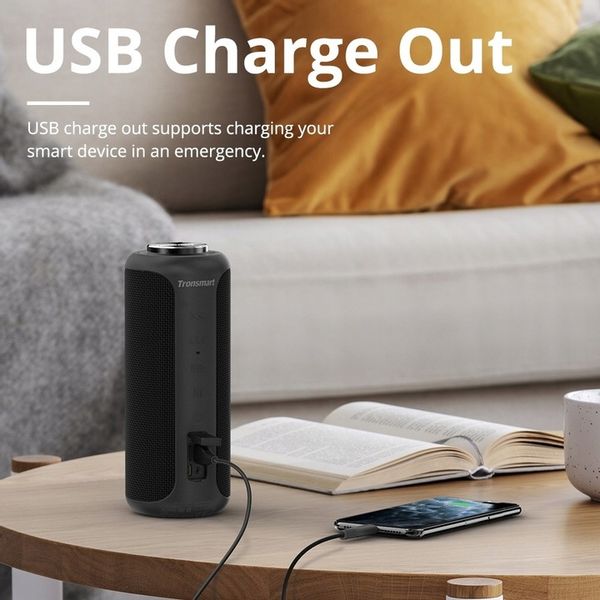 Tronsmart Element T6 Plus Upgraded Edition Głośnik bezprzewodowy BT 5.0 TWS zdjęcie 2