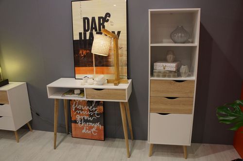 Biurko Oslo w stylu retro na Arena.pl