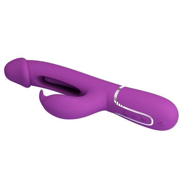 Pretty Love - Kampas Purple, 7 Vibration Functions 4 Licking Settings zdjęcie 7