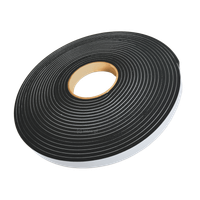 TAŚMA E3135 6mm/20mm/10m PIANKA EPDM 1-STR LEPNA, CZARNA