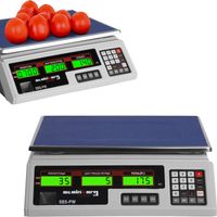 waga sklepowa handlowa cenowa biała 35kg / g