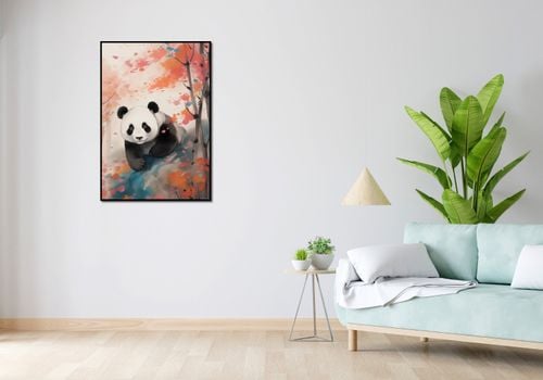 Plakat 68x98cm Panda wśród Klonów na Arena.pl