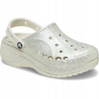 Crocs Damskie Buty Chodaki Klapki Baya Platform Glitter 208459 Clog 37-38