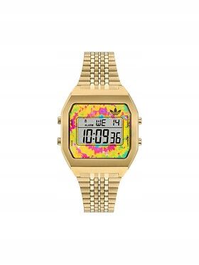 adidas Zegarek Digital Two AOST24559 Złoty na Arena.pl