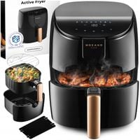 FRYTKOWNICA BEZTŁUSZCZOWA FRYTOWNICA AIR FRYER SEPARATOR MOCNA 1500W