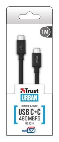 Trust USB 2.0 USB-C to C Cable 480Mbps 1m na Arena.pl