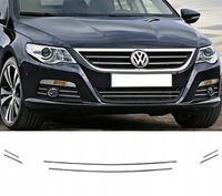 VW PASSAT CC - Listwy CHROM GRILL Zderzak Atrapa
