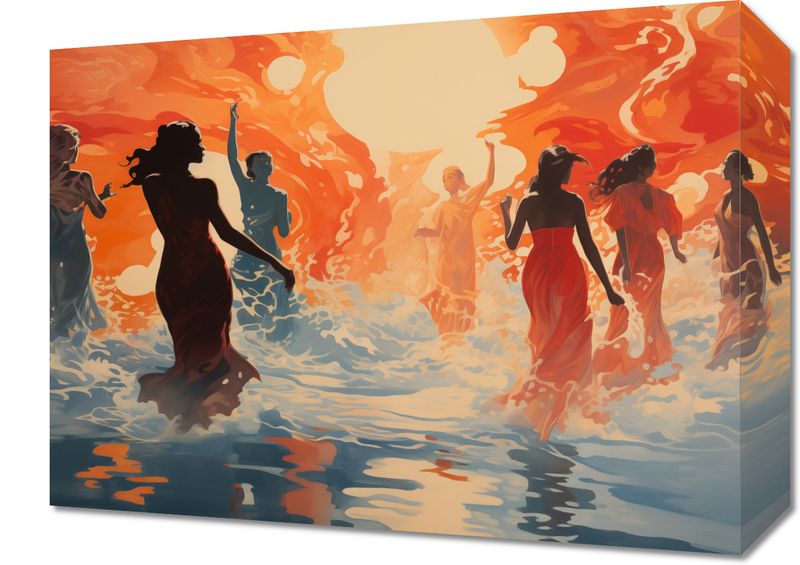 Obraz 40x30cm Taneczny Żar zdjęcie 1