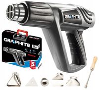 GRAPHITE OPALARKA ELEKTRYCZNA 2000W 3 ZAKRESY TEMPERATUR DO 550°C