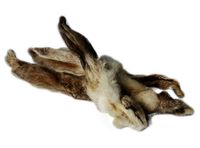 Naturalny gryzak dla psów i szczeniąt - Balto Ucho królicze z futrem 500g