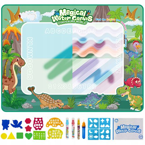 MATA DO KOL. WODNYM PISAKIEM DINO 100x80 9903 na Arena.pl