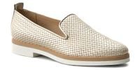 Geox Mokasyny Damskie - Janalee Respira - rozmiar 36 - Skóra Kość Słoniowa