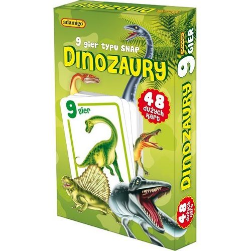 Adamigo Gra Karty Snap - Dinozaury na Arena.pl