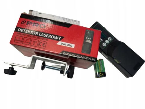 PRO DETEKTOR LASEROWY DWL-02G GREEN PRO-DW159 PRO na Arena.pl