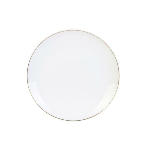 Talerz Pearl Gold 20cm biały na Arena.pl