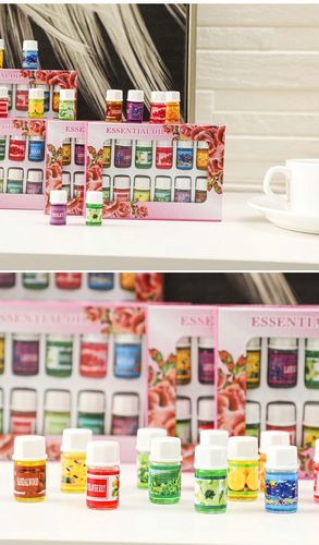 NAWILŻACZ POWIETRZA DYFUZOR ZAPACHOWY + 12x OLEJKI ETERYCZNE AROMATERAPIA na Arena.pl