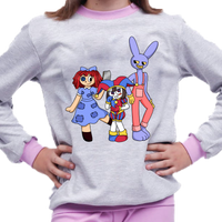 Piżama dziecięca The Amazing Digital Circus - Niesamowity cyfrowy cyrk