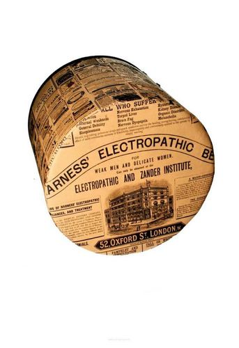 Pufa dekoracyjna The Times na Arena.pl