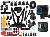 Zestaw 53w1 Akcesoriów do Kamer GOPRO HERO 5 6 7 8 9 10 11 12 Akcesoria