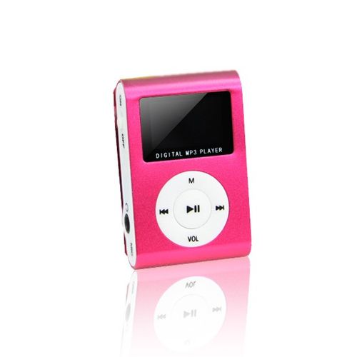 MP3 z LCD + słuchawki SETTY czerwony na Arena.pl