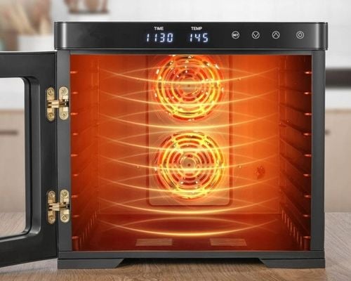 SUSZARKA SPOŻYWCZA DO ŻYWNOŚCI GRZYBÓW ZIÓŁ OWOCÓW WARZYW TIMER! 1000W na Arena.pl