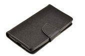 Etui portfel Fancy Case do Samsung Galaxy J3 2016 czarny