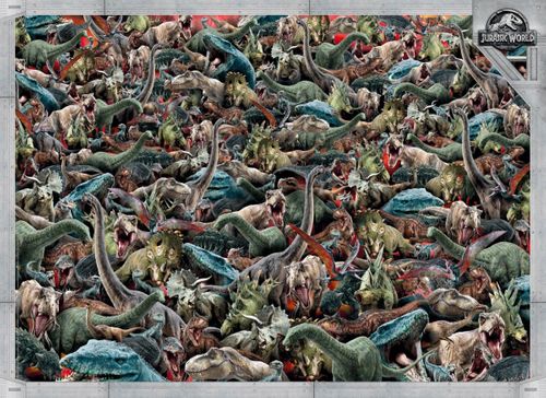 Clementoni Puzzle 1000 elementów Impossible Jurassic World na Arena.pl