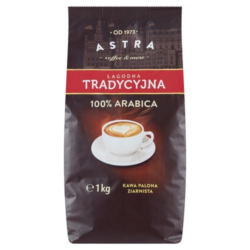 Astra kawa ziarnista Łagodna Tradycyjna 1 kg na Arena.pl