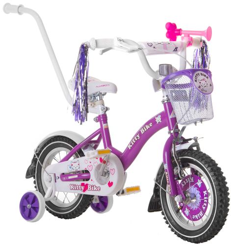 Rower 12 KITTY karbon fiolet. na Arena.pl