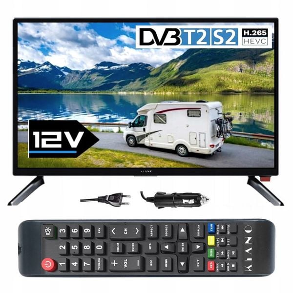 Telewizor SMART Android HD 19 cali WiFi BT DVBT2 S2 VGA HDMI USB 230V 12V zdjęcie 15