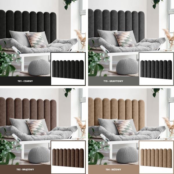 PANELE TAPICEROWANE DLA DZIECI PŁOTEK WEZGŁOWIE 3D 100cm x 20cm zdjęcie 9