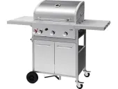 GRILL GAZOWY 12,8 KW ŻELIWNY RUSZT PALNIK BOCZNY