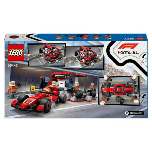 LEGO City 60443 Pit-Stop z Ferrari na Arena.pl
