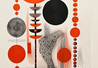 Plakat 66,5x46,5cm Kontrastowy Kosmos