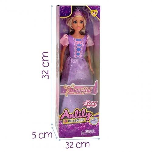 WOOPIE ROYAL Lalka Modowa LILY Piękna Księżniczka z Koroną na Arena.pl