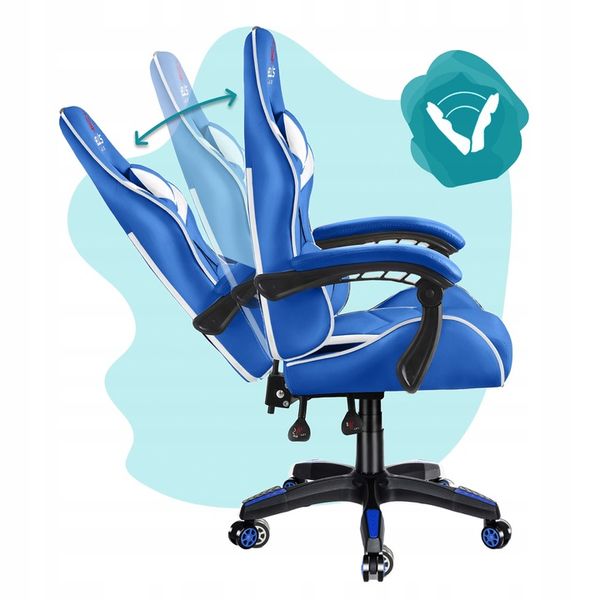 FOTEL GAMINGOWY DLA GRACZA BIUROWY HELL'S zdjęcie 10