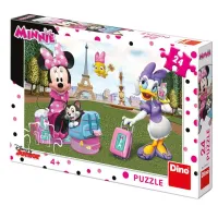 Puzzle Dino 24 elementów Myszka Minnie w Paryżu