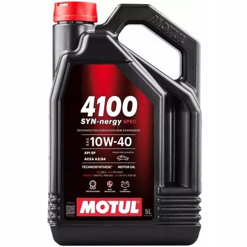 MOTUL 4100 SYN-NERGY SPEC 10W40 5L zdjęcie 1