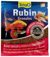 Wybarwiająca karma dla wszystkich ryb ozdobnych - Tetra Rubin Granulki 15g