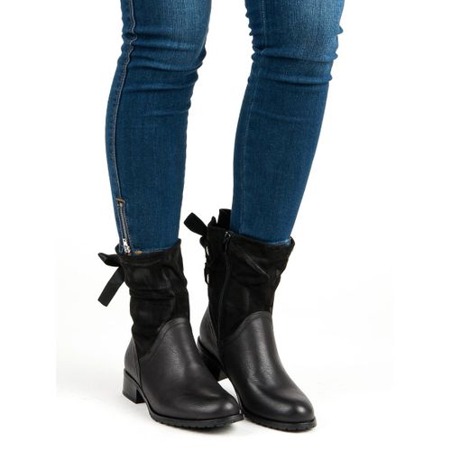 Modne czarne botki r.36 na Arena.pl