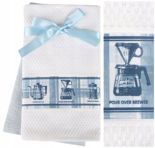 Ściereczka i ręcznik komplet kuchenny 3D 40x60 2szt Greno Hana na Arena.pl