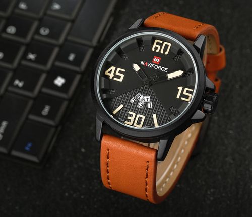 Zegarek męski NAVIFORCE - BARTER NF9087M - DATA na Arena.pl