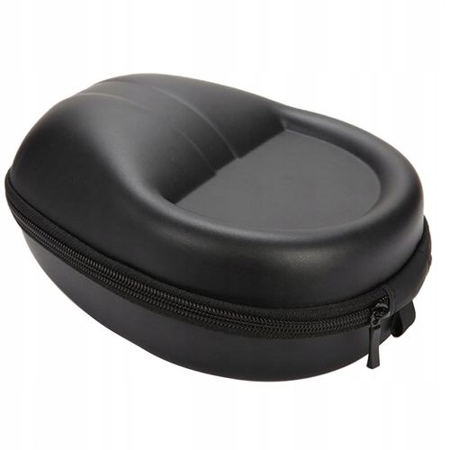 Etui na DUŻE słuchawki z zamkiem błyskawicznym twarde miękki środek H4 na Arena.pl