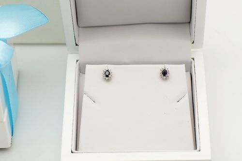 Złote kolczyki KXD0611 - Diament na Arena.pl