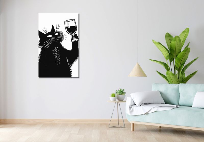 Obraz 60x100cm Koci Wirtuoz zdjęcie 2